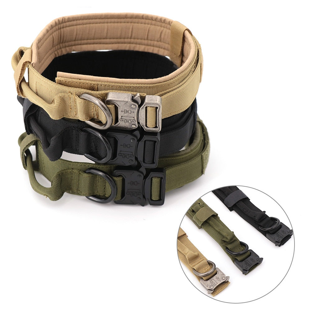 Train Your Dog Like a Pro with Our Adjustable Tactical Pet Training Collar and Leash Set
