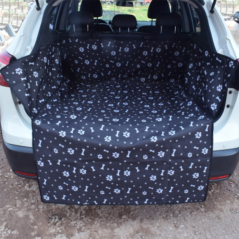 Protect Your Car and Keep Your Pup Comfortable with our Waterproof Dog Car Seat Cover for SUVs