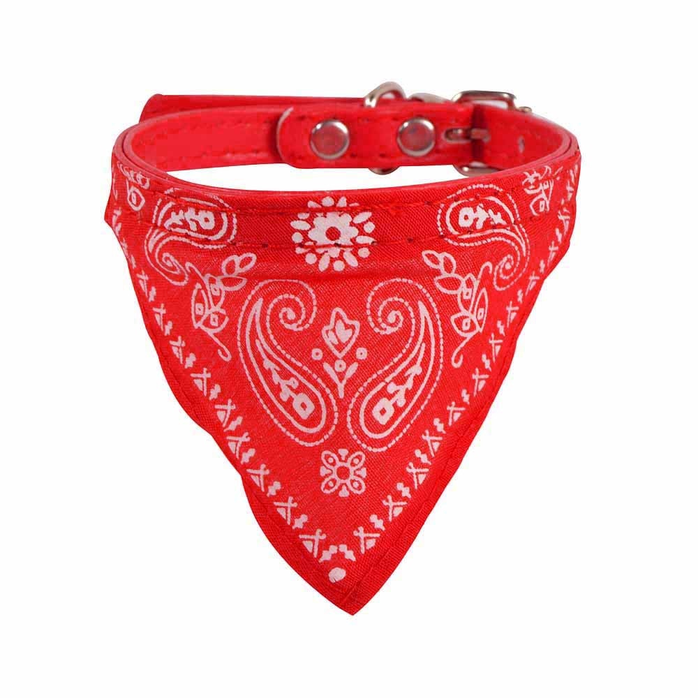 Adjustable Pet Neck Scarf Bandana Collar Neckerchief - Stylish Dog Accessories