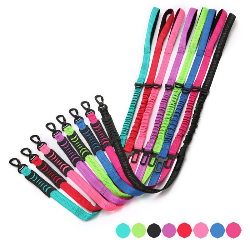 Experience Comfort and Control with the Elastic Bungee Dog Leash for Small, Medium, and Large Dogs