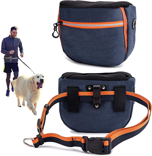 Dog Training Bag with Large Capacity and Stability: Detachable Waist Backpack for Supplies and Toys