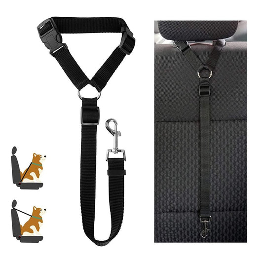 Practical Pet Car Safety Seat Belt Harness Leash for Dogs and Cats